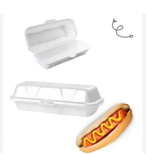 MELHOR PREÇO Embalagem de isopor para Hot dog