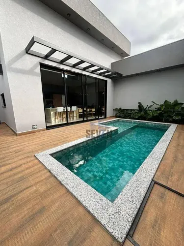 Casa com 3 Quartos no Condomínio Florata Bauru Piscina e Pé-Direito Duplo