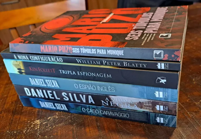 06 Livros de Mistério, autores diversos