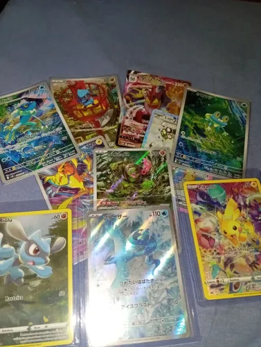 10 Cartas Pokémon Originais NM