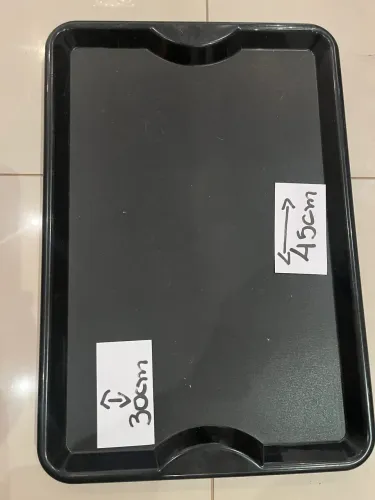 Bandeja plástica para restaurante e lanchonete 