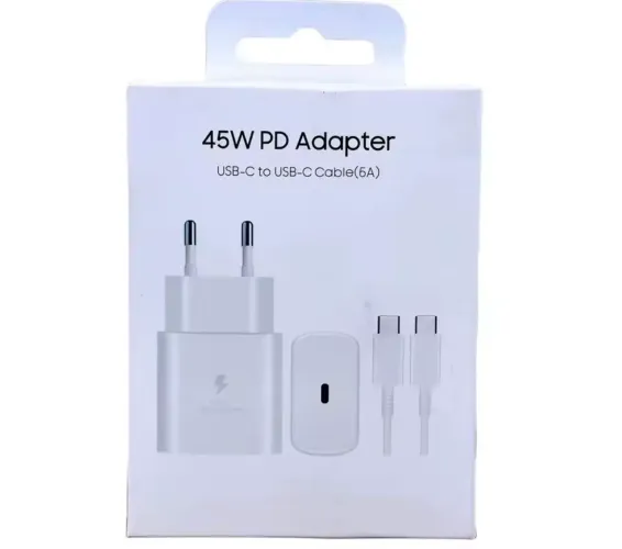 Carregador PD 45W para Samsung turbo 2.0