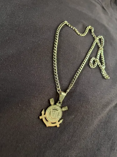 Cordão Corinthians Aço Inoxidável