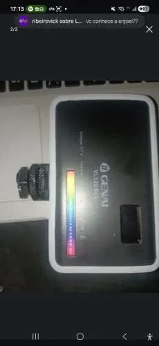 Ulanzi luz profissional RGB