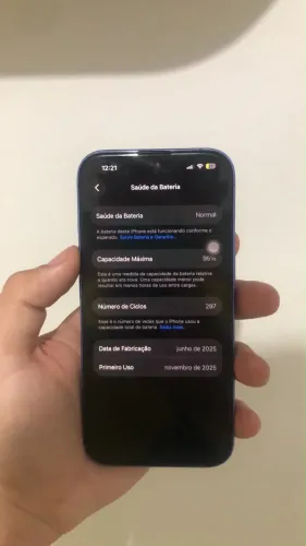 iPhone 16 azul 128gb