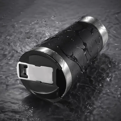 Copo térmico com tampa 470 ML em inox pra cerveja e com abridor de garrafa