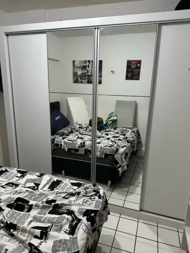 Guarda roupa de casal espelhado