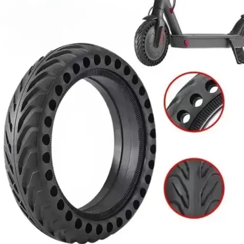 Pneu Maciço 8.5 de Patinete Elétrico 21cm Resistente a Furo Pronta Entrega