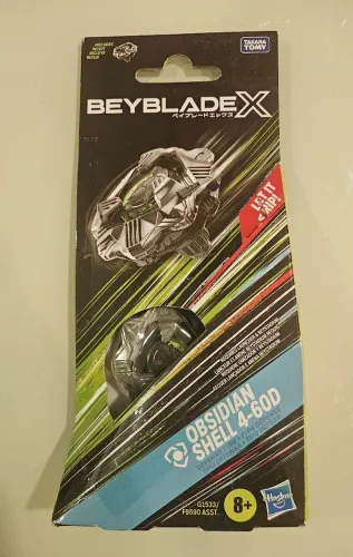 Obsidian Sheel 4-60D BEYBLADE X Original Lacrado Novo Importado