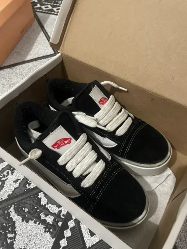 tênis vans old skool preto e branco