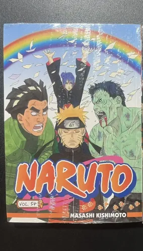 Naruto - Volume 54 Panini Primeira Publicação
