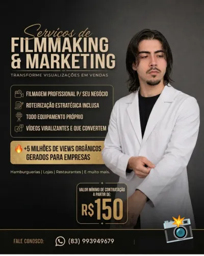 Filmmaker e Marketing: Vídeos Virais e Conversão para Empresas