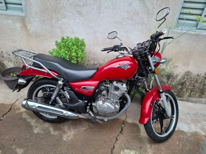 Moto Haojue Chopper Road 150, avalio propostas à vista.