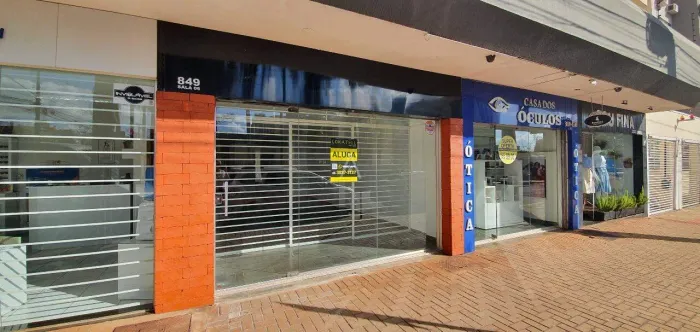 Sala comercial no Centro para locação em Cascavel Pr
