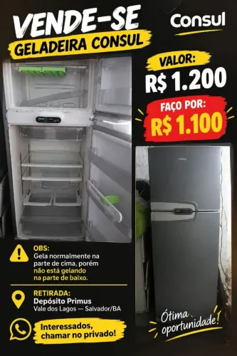 Geladeira Frost Free