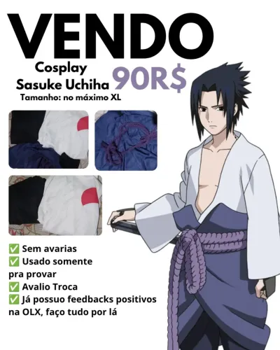 Cosplay Sasuke Uchiha