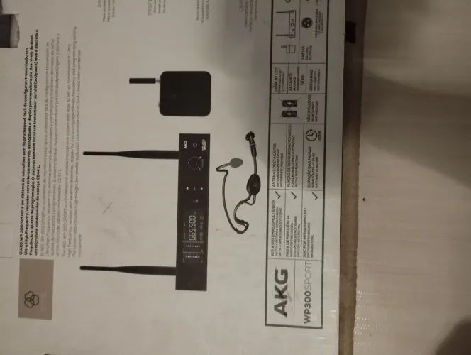 Microfone AKG 300 sport de cabeça 