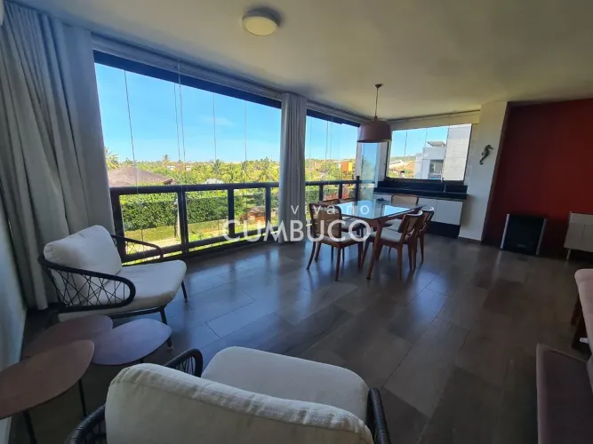 Apartamento com 2 dormitórios à venda, 95 m² por R$ 1.500.000,00 - Cumbuco - Caucaia/CE
