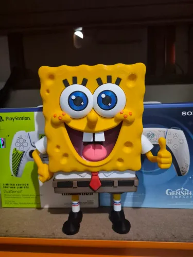 Bob Esponja feito em impressão 3D