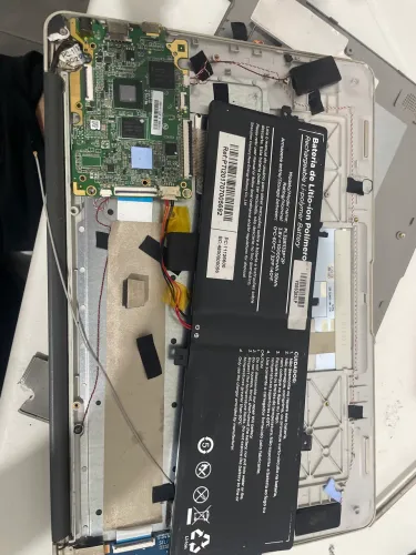 Peças usada notebook