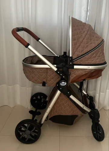 Carrinho Bebê Passear Ares Assento Passeio e Moisés