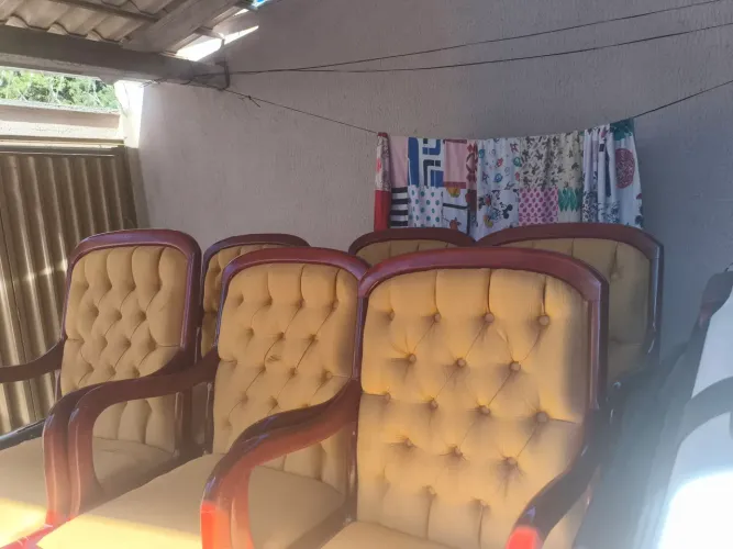 Cadeira de decoração