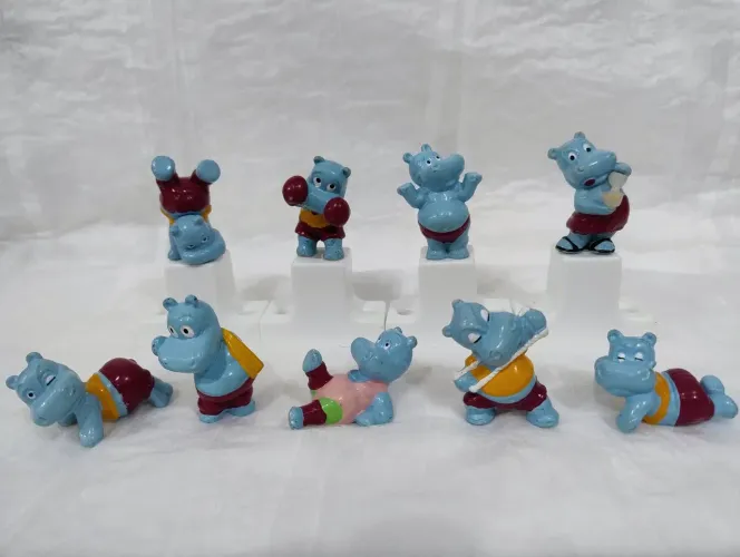 Hipopótamo Happy Hippo Coleção Kinder Ovo anos 90