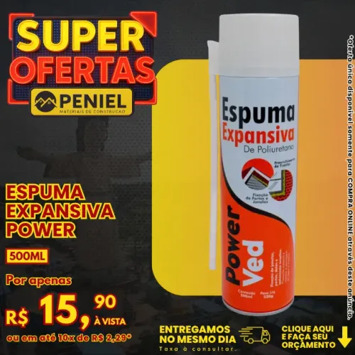 Espuma Expansiva Power 500ml