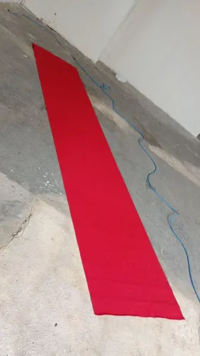 Tapete passarela vermelho