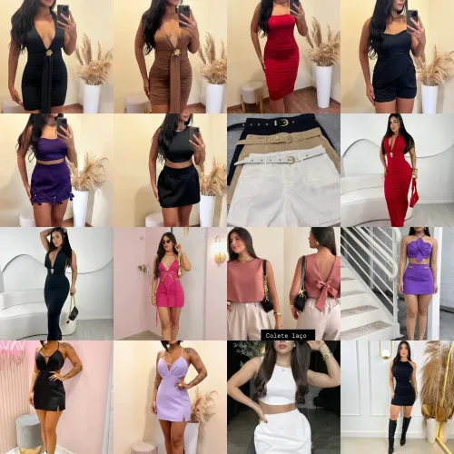 Lote de roupas novas feminina