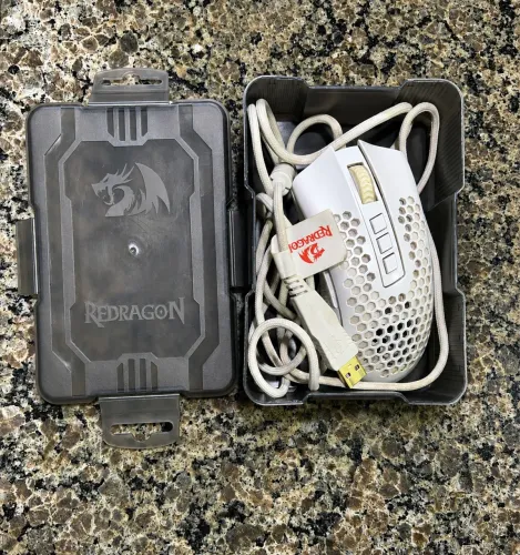 ? Mouse Gamer Redragon Storm Elite Branco RGB | Excelente Estado | Original