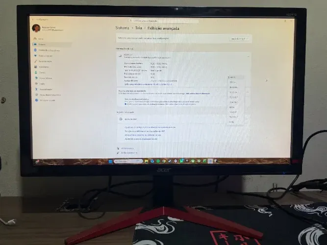 Monitor Acer 144hz Full HD