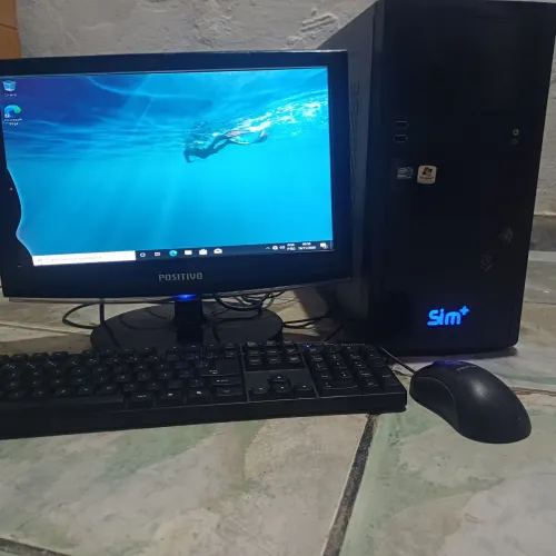 Vendo computador completo ddr3 HD de 500gb