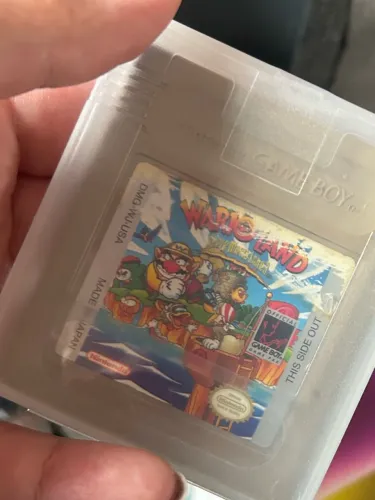Jogo Game Boy Original - Wario Land: Super Mario Land 3 (Com Capa Proteção)