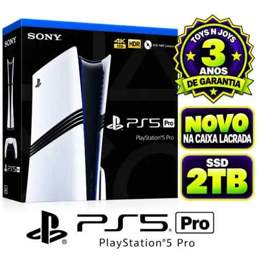 PlayStation 5 PRO 2TB NOVO LACRADO + 03 Anos de Garantia