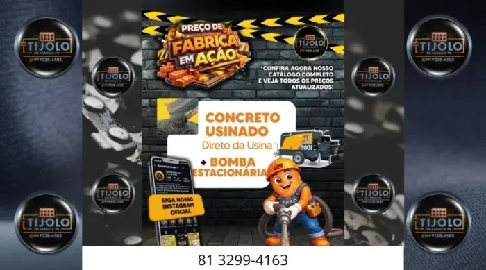 concreto usinado em 12x para pequenas obras 