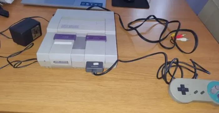 Super Nintendo Console Original Modelo FAT SNES + 1 Controle