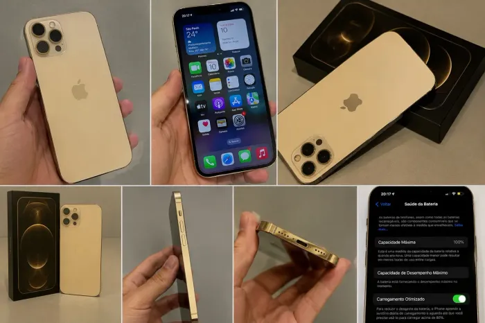 IPHONE 12 PRO GOLD - OPORTUNIDADE