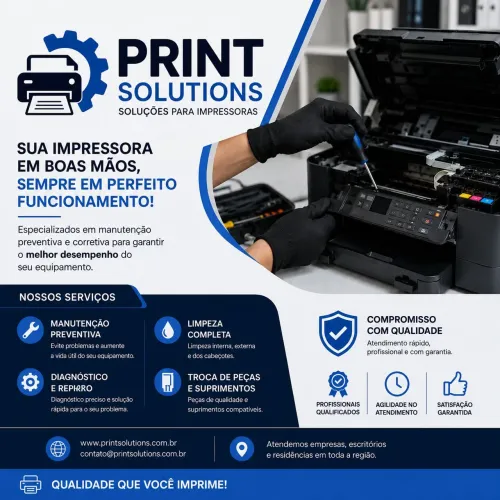 MANUTENÇÃO EM IMPRESSORAS