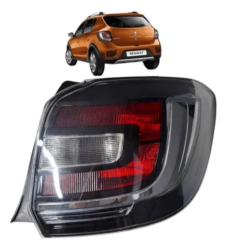 Lanterna Fume Traseira Direita Sandero Stepway 2015 A 2019 Direito/passageiro Tricolor