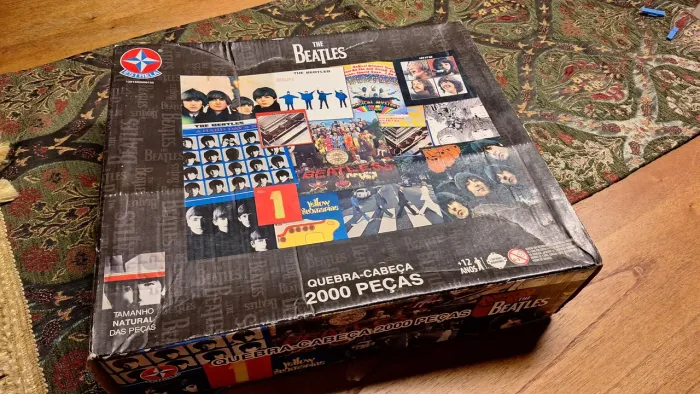 Quebra-cabeça Estrela 2000 peças THE BEATLES Raríssimo