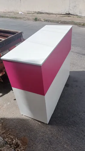 Balcão em mdf atendimento caixa tipo.mesa preço promocional