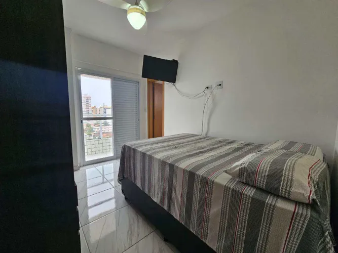Apartamento com 2 quartos, Guilhermina, Praia Grande - R$ 460 mil, Cod: 723488