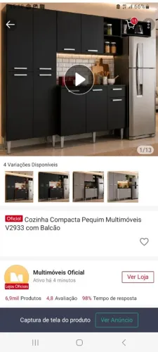 Armário de cozinha