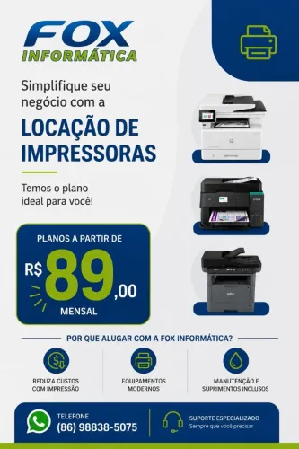 Locação de Impressoras
