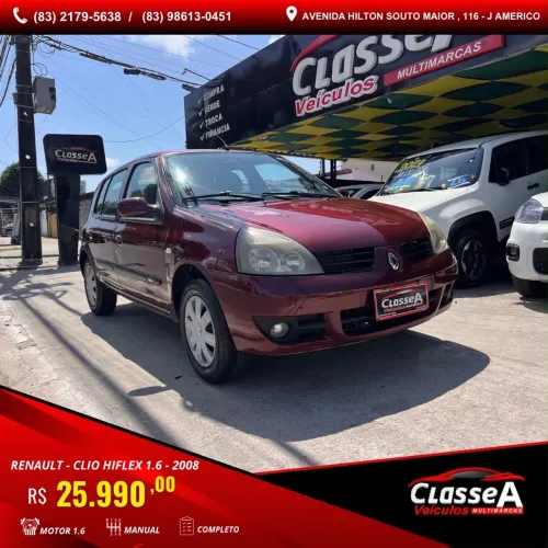 Renault Clio Auth. /air Hi-flex 1.6 16V 5P 2008