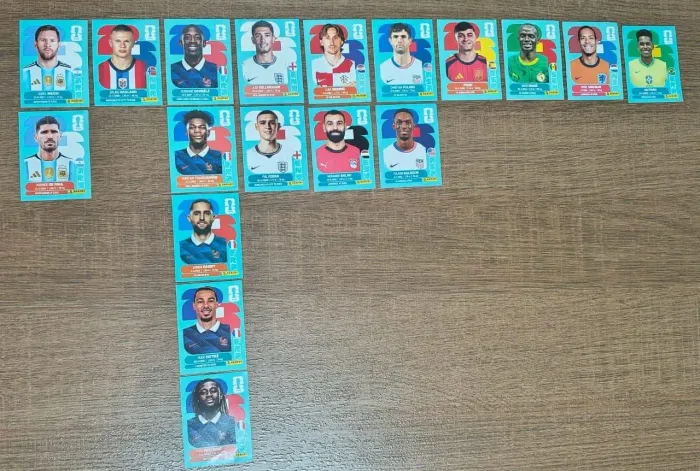 Lote de craques - Figurinhas COPA do Mundo FIFA 2026