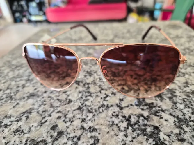 Óculos sol aviador feminino