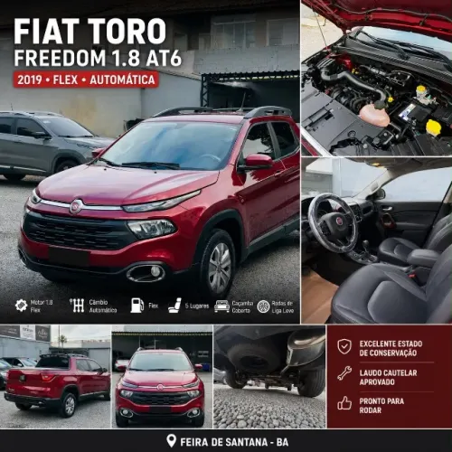Fiat Toro Freedom 1.8 16V Flex Aut. 2019