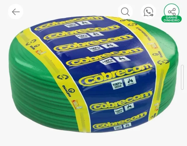Fios 4 milímetros